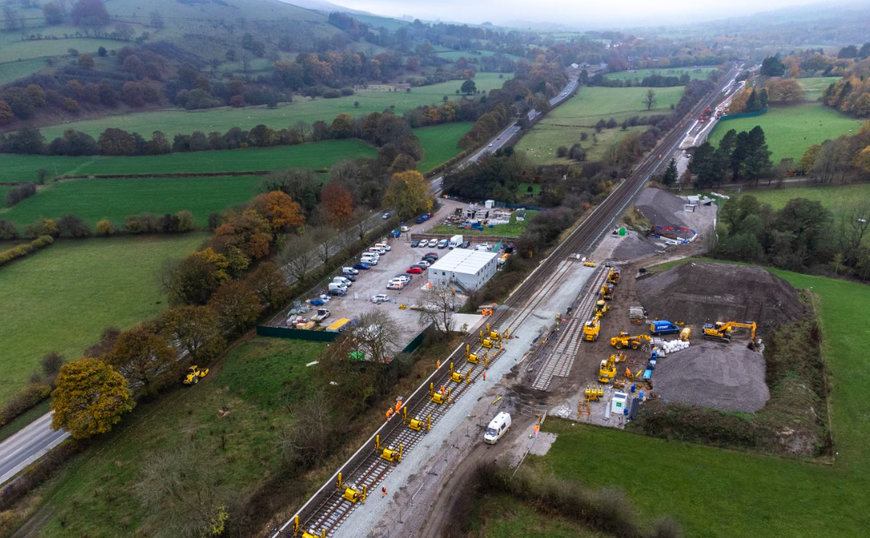 VOLKERRAIL: FIRST PHASE OF TRACK INSTALLATION COMPLETED TO RELIEVE HISTORIC HOPE VALLEY RAILWAY BOTTLENECK
